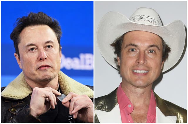 <p>Elon and Kimbal</p>