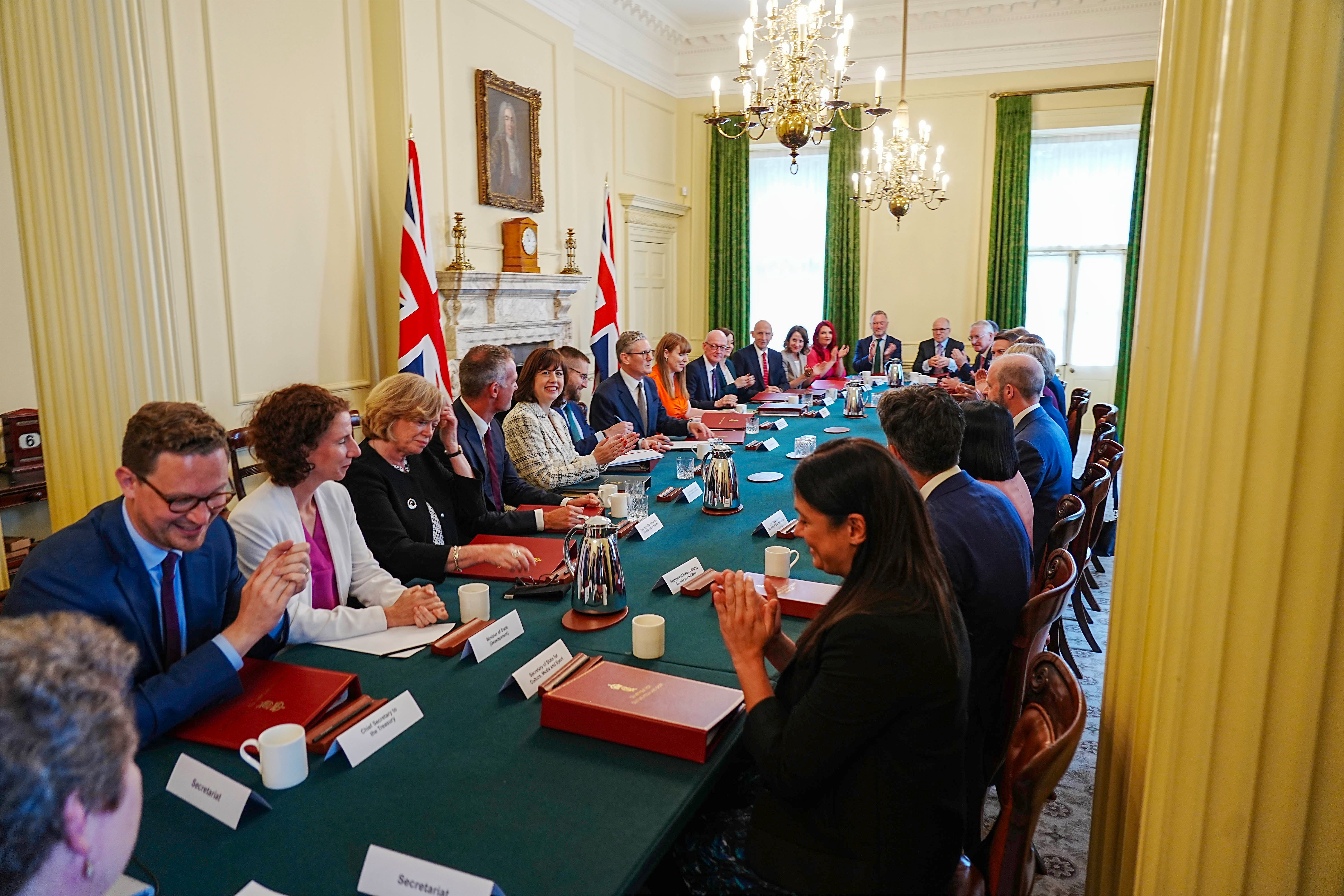 Keir Starmer hosts his first cabinet meeting last Saturday – attended by 23 state-educated ministers