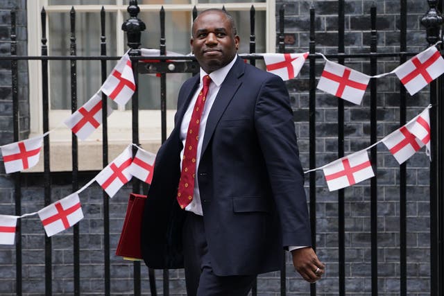 Foreign Secretary David Lammy told businesses during the General Election campaign that Labour would reappoint a dedicated UK climate envoy (Lucy North/PA)