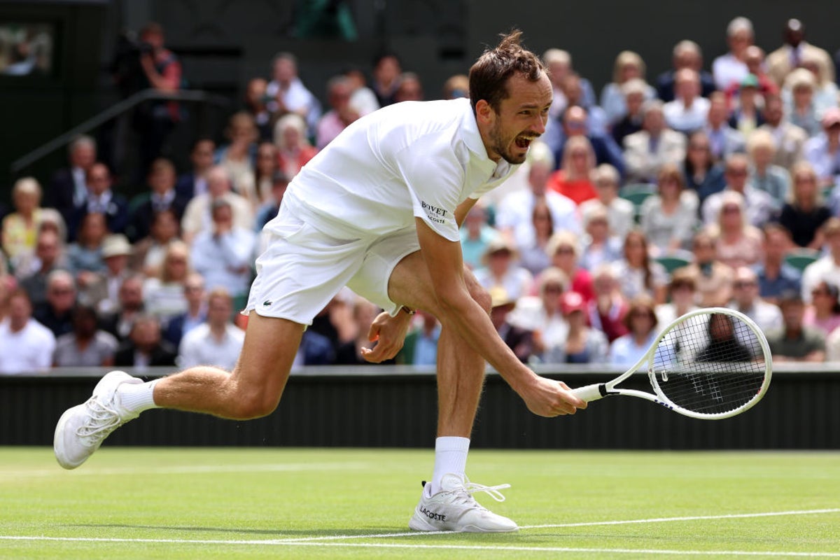 Wimbledon 2024 LIVE: Tennis scores from Alcaraz trails Medvedev before Djokovic returns in semi-finals