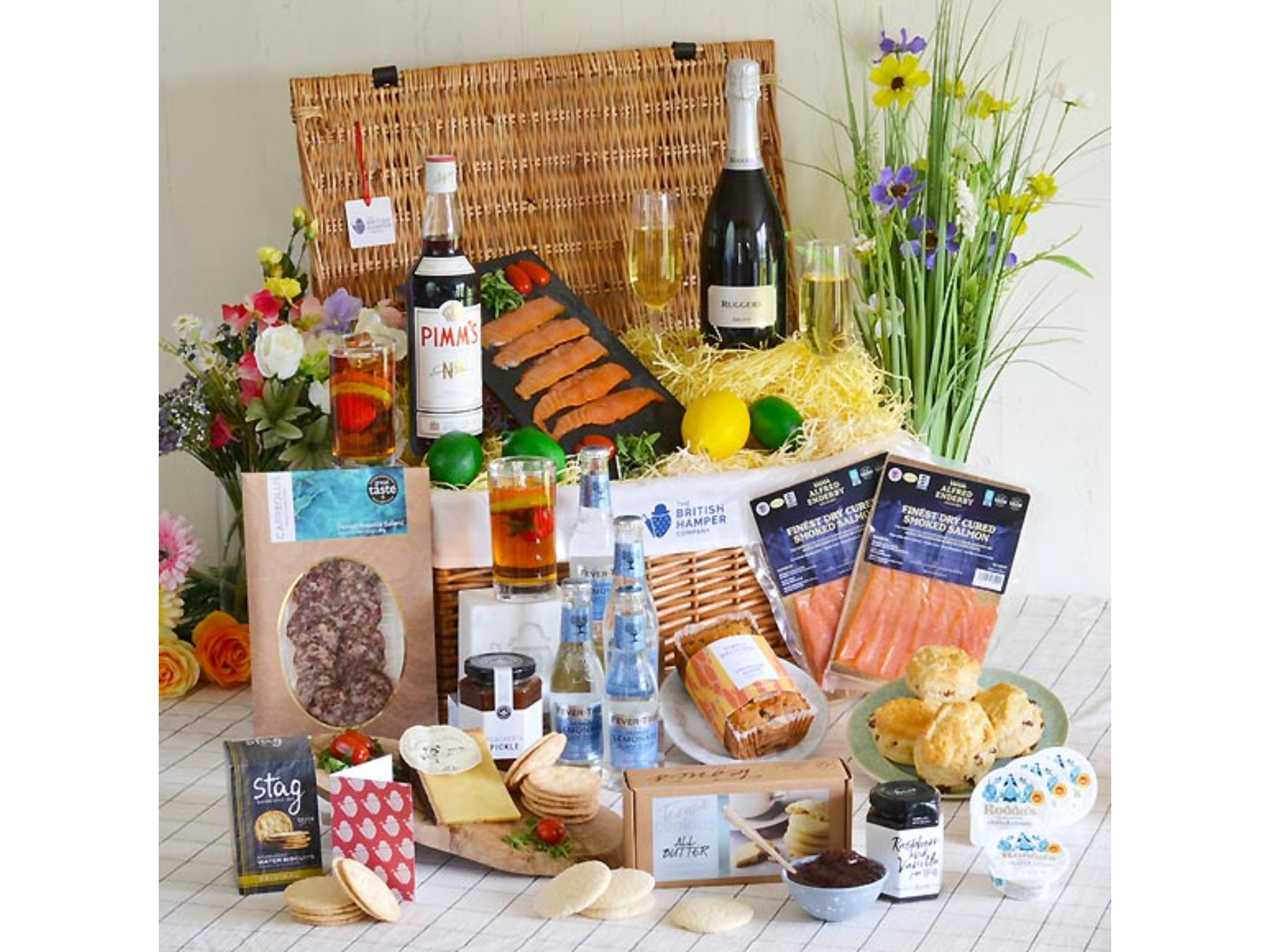 The British Hamper Company summer picnic hamper