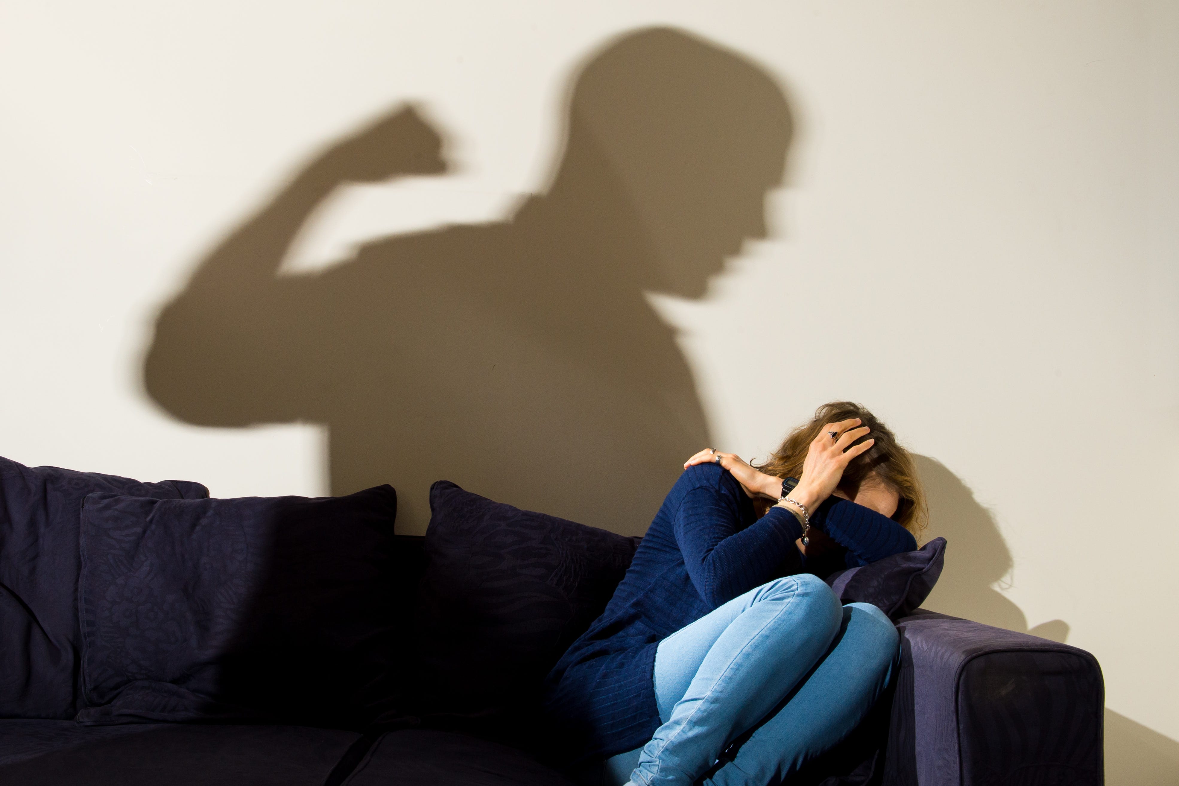 Image depicting domestic abuse (Dominic Lipinski/PA)