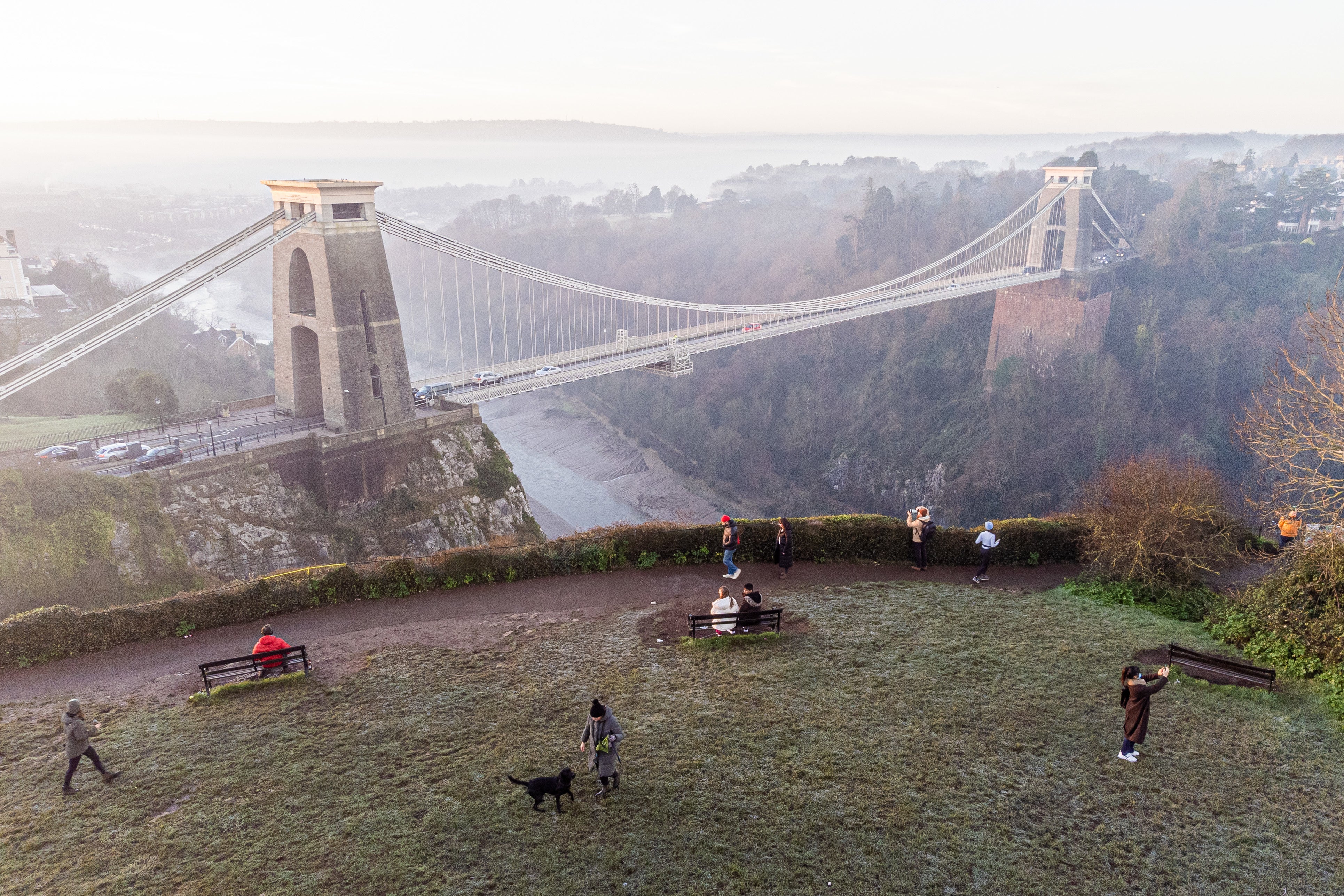 Clifton Suspension Bridge was closed on Thursday while forensic investigations took place