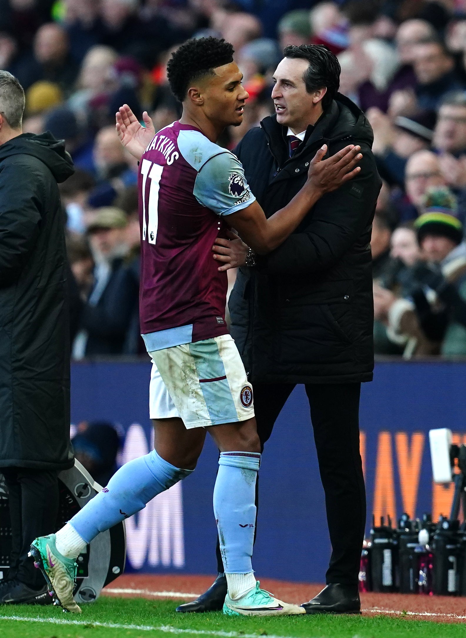 Watkins plays under a Spanish manager at Aston Villa (Nick Potts/PA)