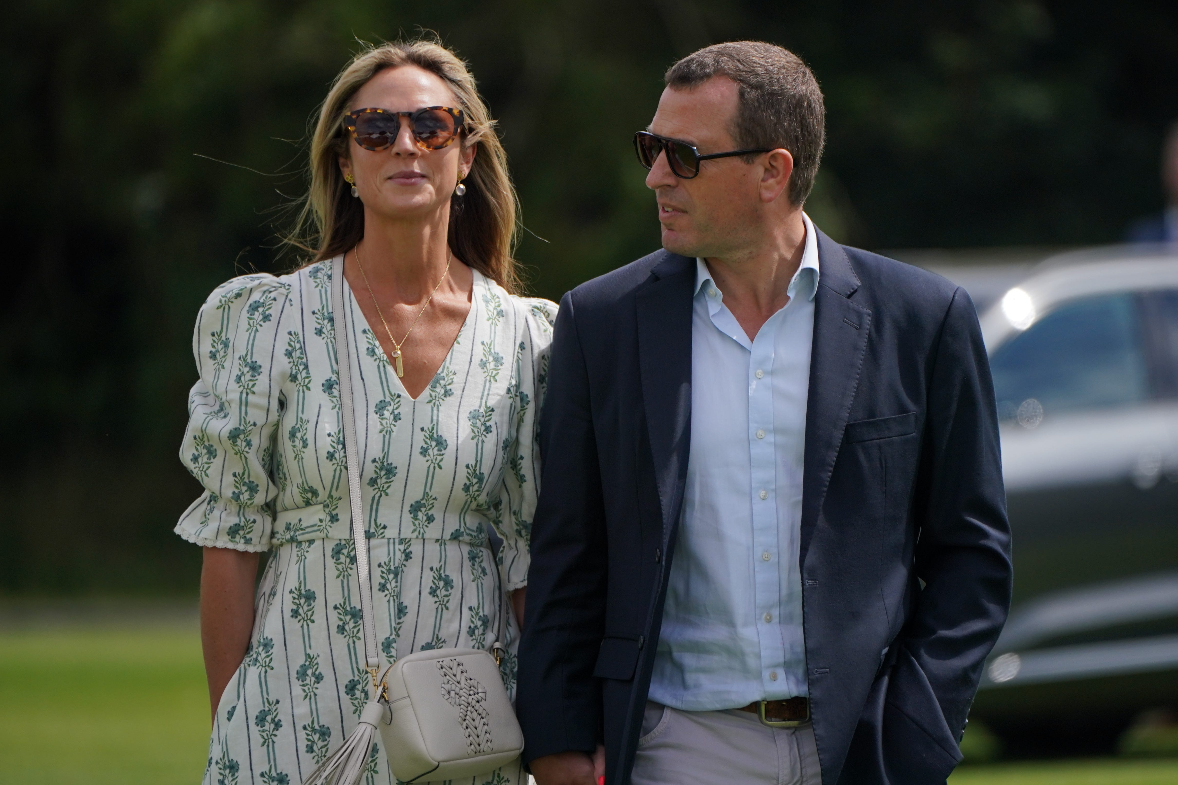 Peter Phillips and girlfriend watch William triumph in charity polo cup ...