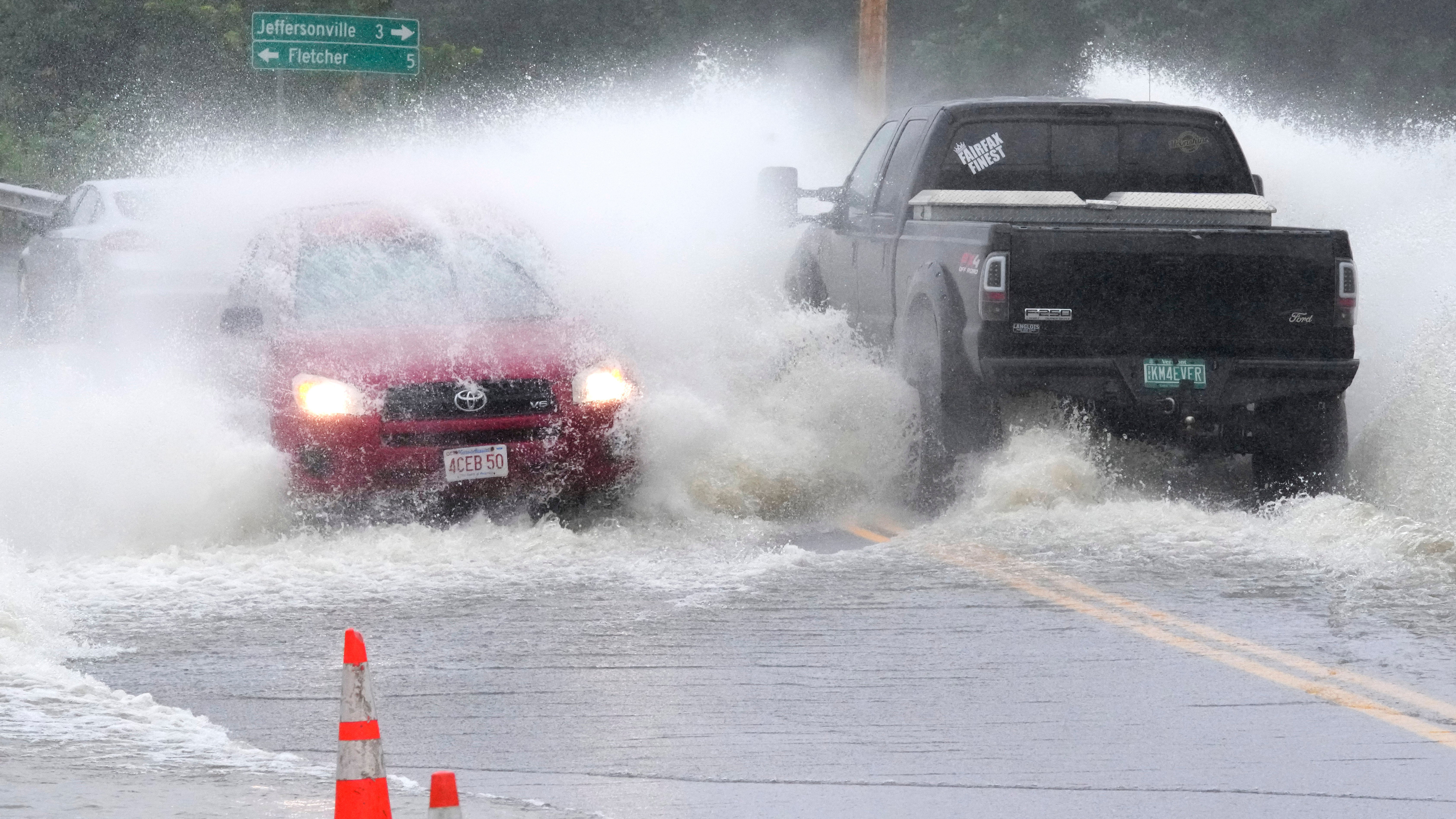 Extreme Weather Vermont Flooding