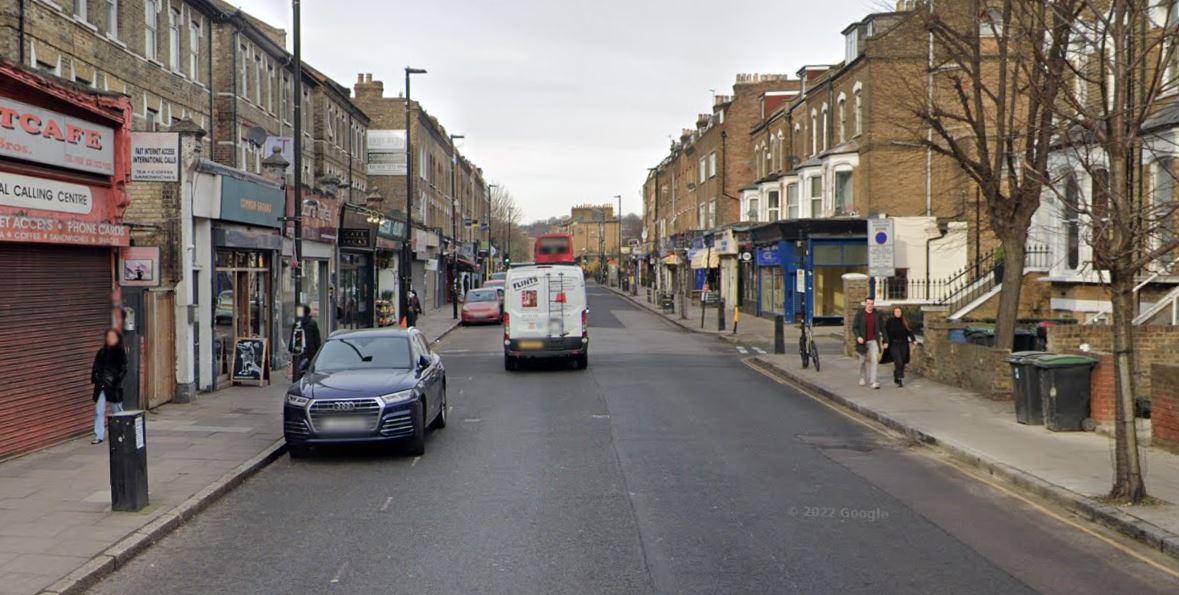 The victim was discovered fatally injured inside the vehicle on Stroud Green Road, Finsbury Park, at around 2.50am on Thursday