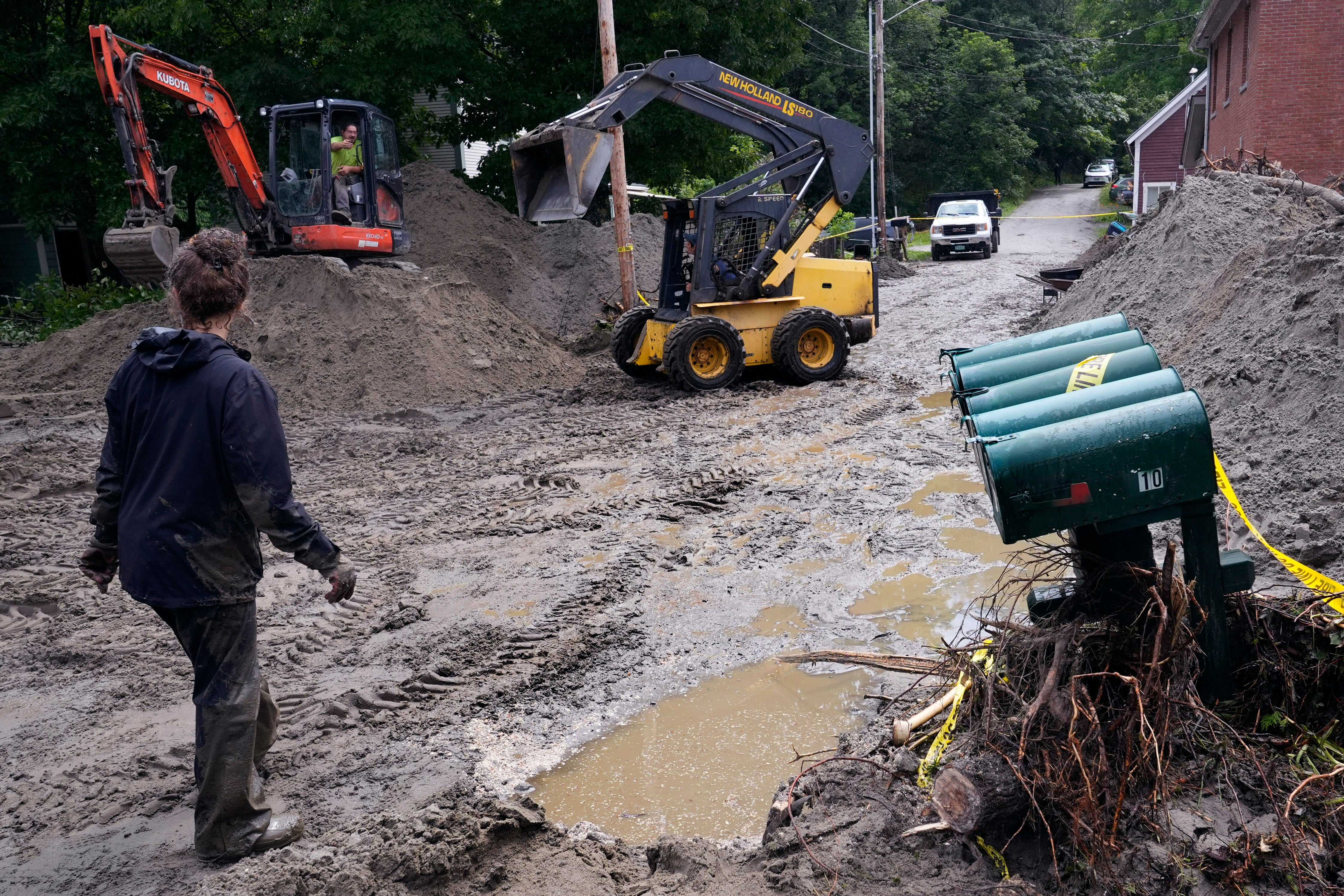 Extreme Weather Vermont Flooding
