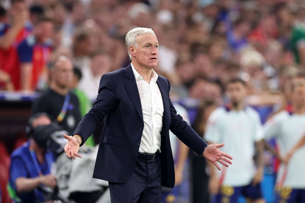 Deschamps was criticised for France’s performance