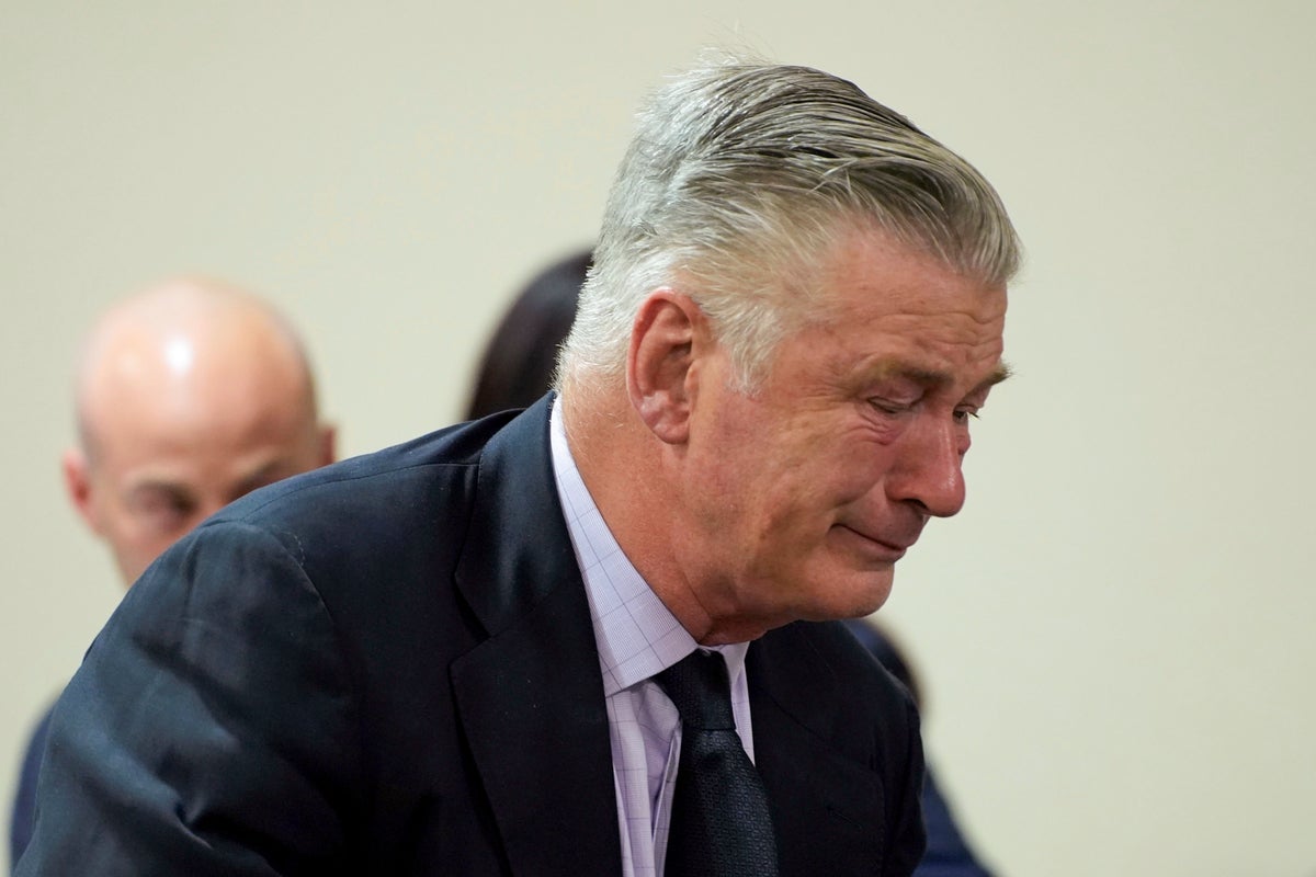 Alec Baldwin in tears as manslaughter charges are dismissed in ‘Rust’ shooting trial: Updates