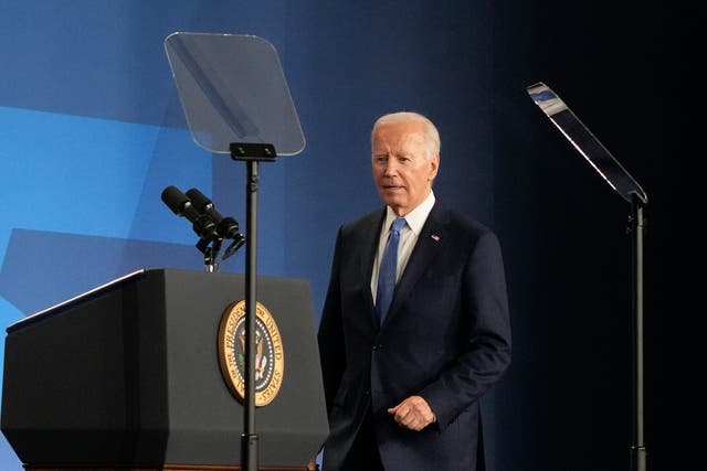 <p>President Joe Biden tried to assuage fears about his mental acuity </p>