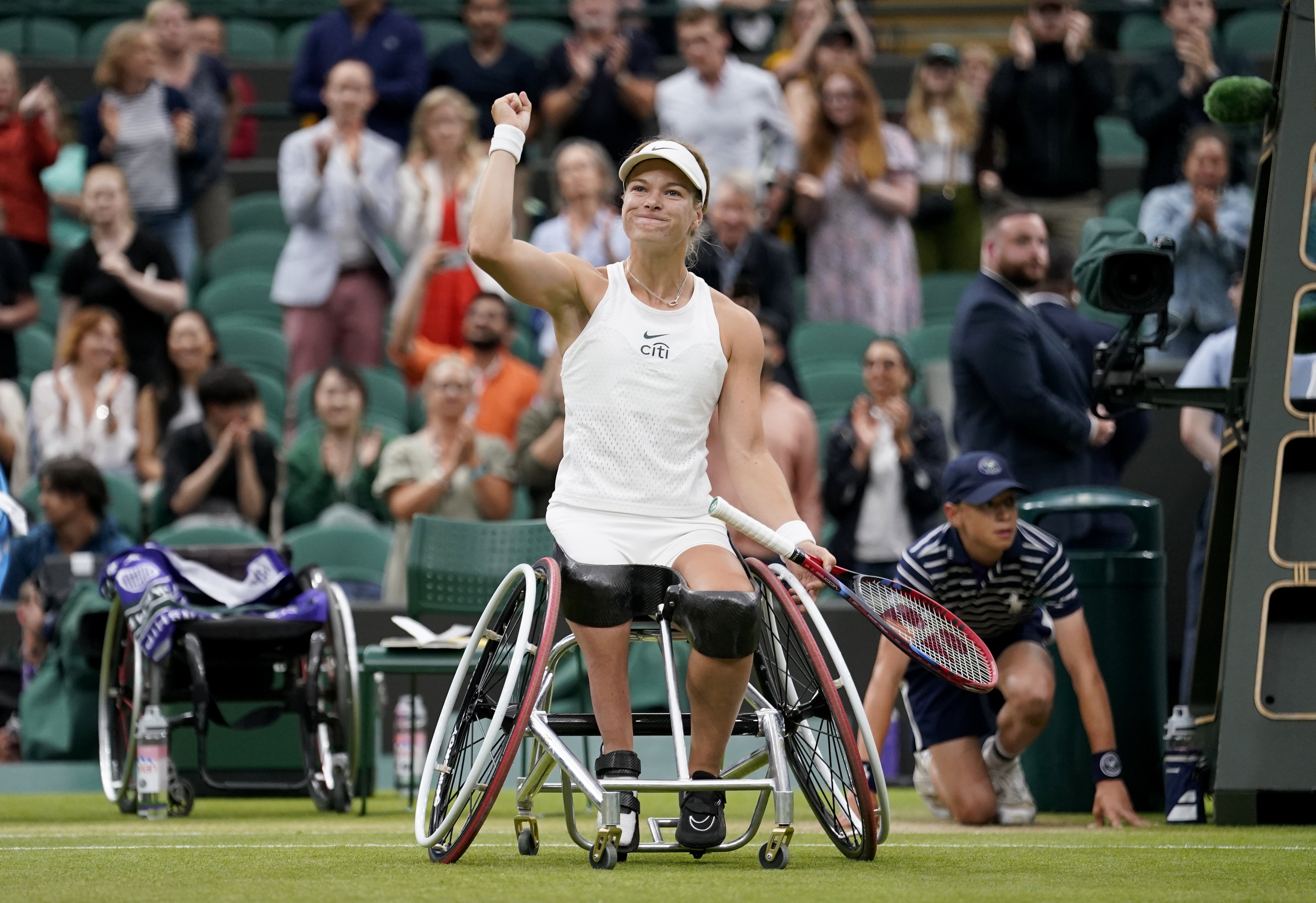 Diede de Groot is targeting another grand slam title (Andrew Matthews/PA)