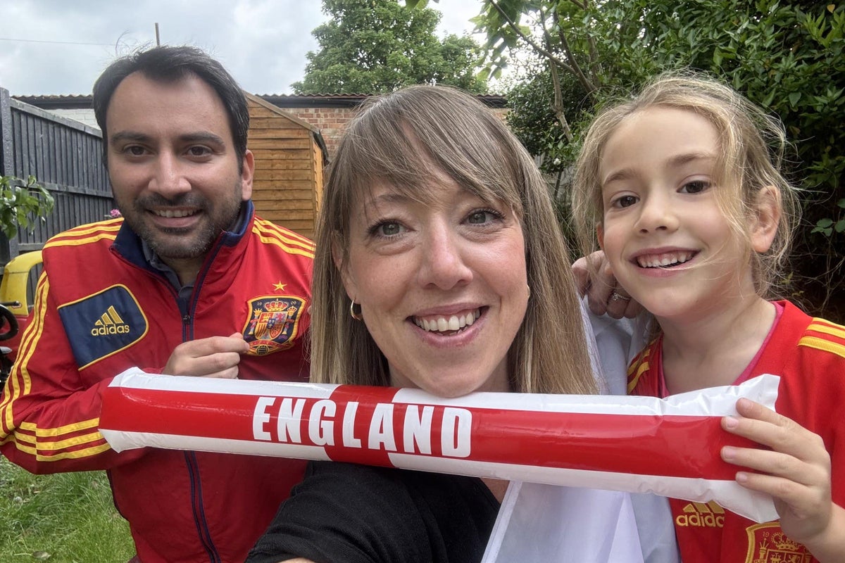 How an English and Spanish family will be watching the Euro 2024 final