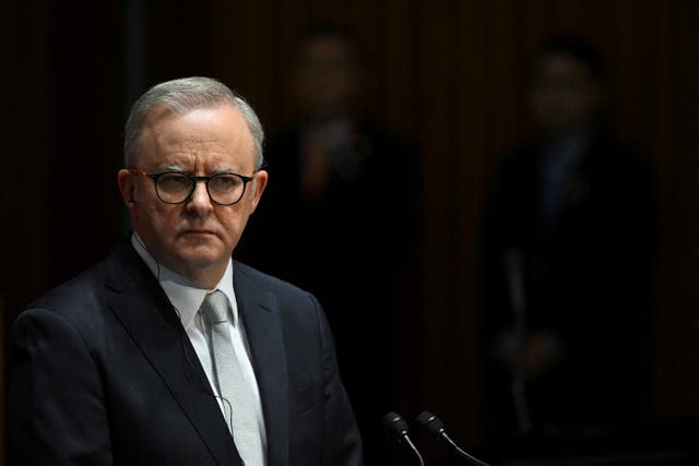 <p>Australian prime minister Anthony Albanese</p>