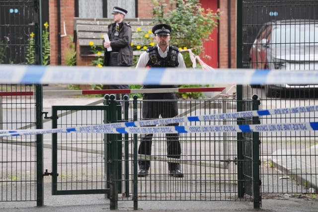 More remains were found in Shepherd’s Bush, west London (Jonathan Brady/PA)