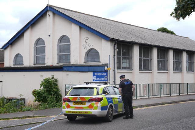 The incident took place on Thursday evening (Gareth Fuller/PA)