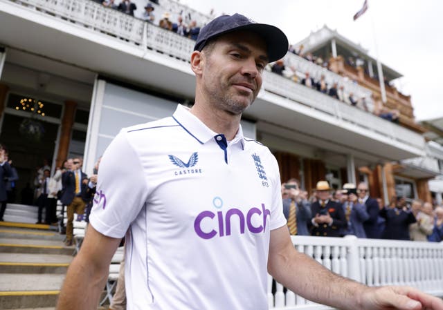 <p>James Anderson retired from Test cricket in July </p>