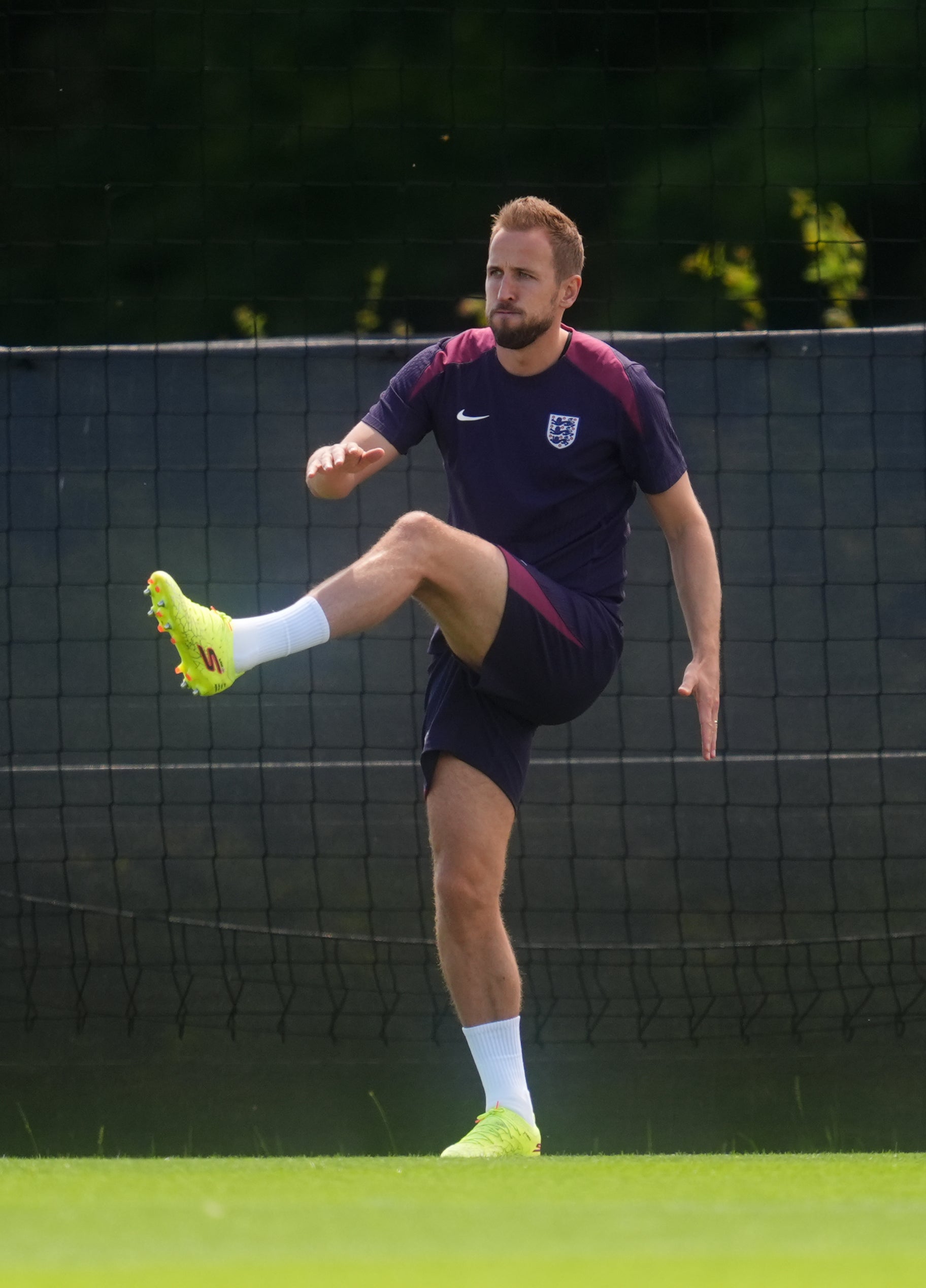Harry Kane trained with England on Saturday lunchtime (Adam Davy/PA)