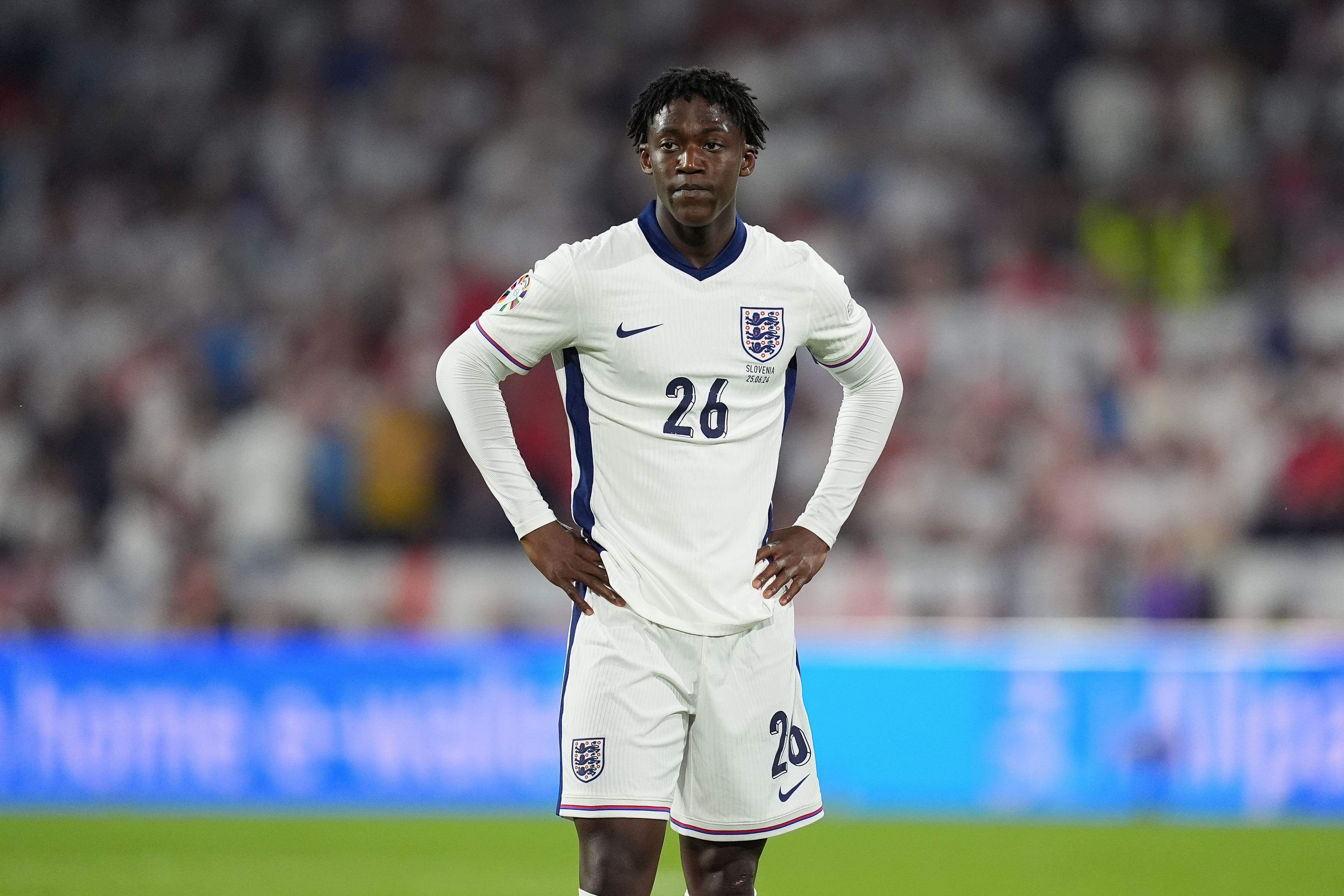 Kobbie Mainoo’s Euro 2024 has been “crazy” (Martin Rickett/PA)