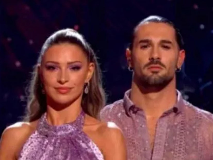 Zara McDermott e Graziano Di Prima em 'Strictly' em 2023