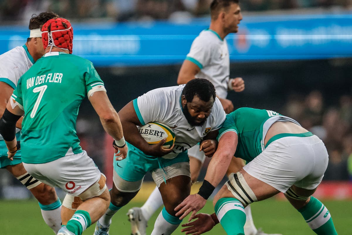 South Africa vs Ireland LIVE rugby: Latest score and updates from second Test