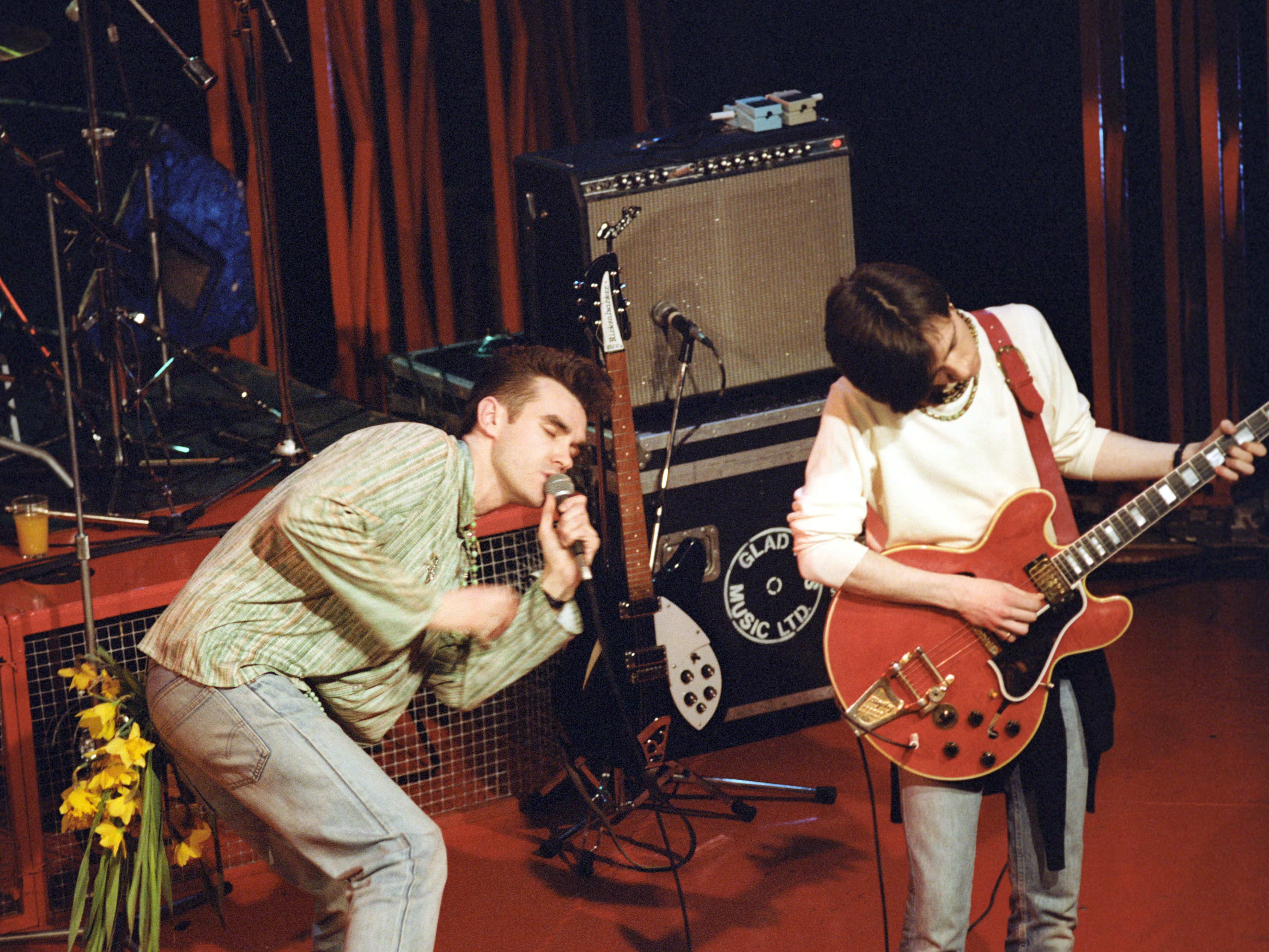 The Smiths performing on ‘The Tube’ in 1984