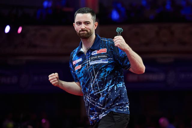 Luke Humphries set the tone on the opening night of the World Matchplay (Mark Robinson/PDC/PA)Picture By Mark Robinson Matchroom PDC