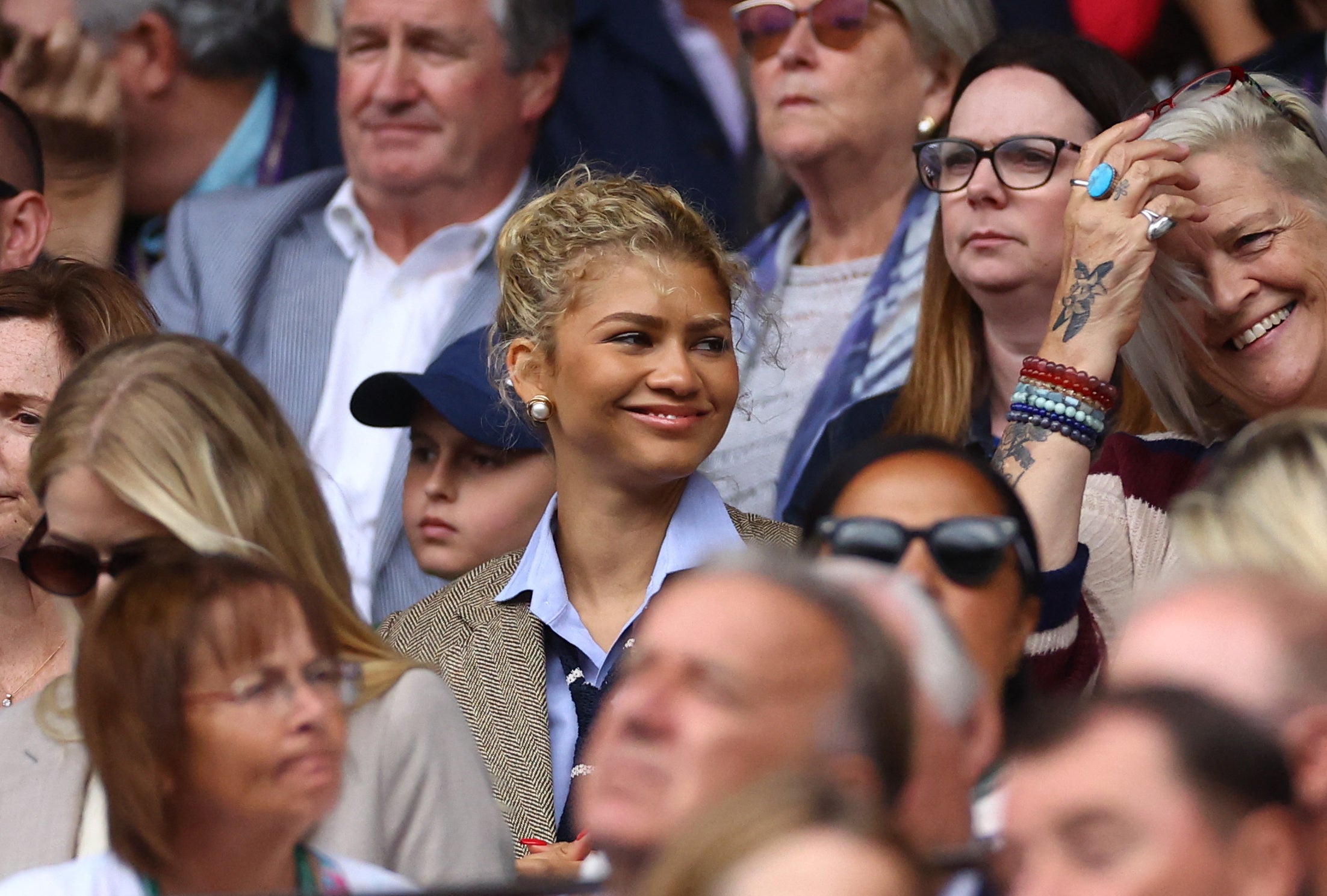 ‘Challengers’ star Zendaya at Wimbledon