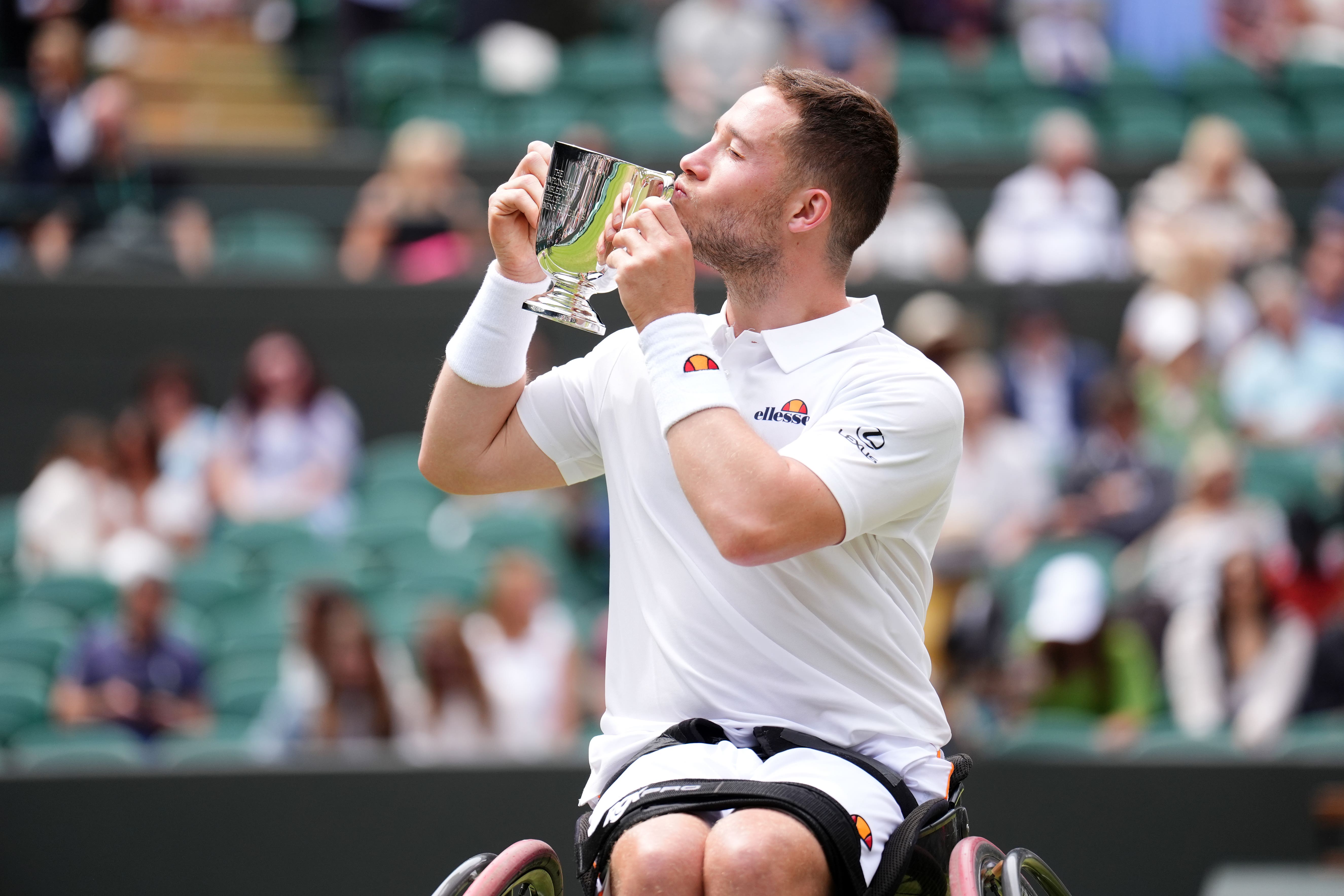 Alfie Hewett completes career Grand Slam with emotional Wimbledon ...