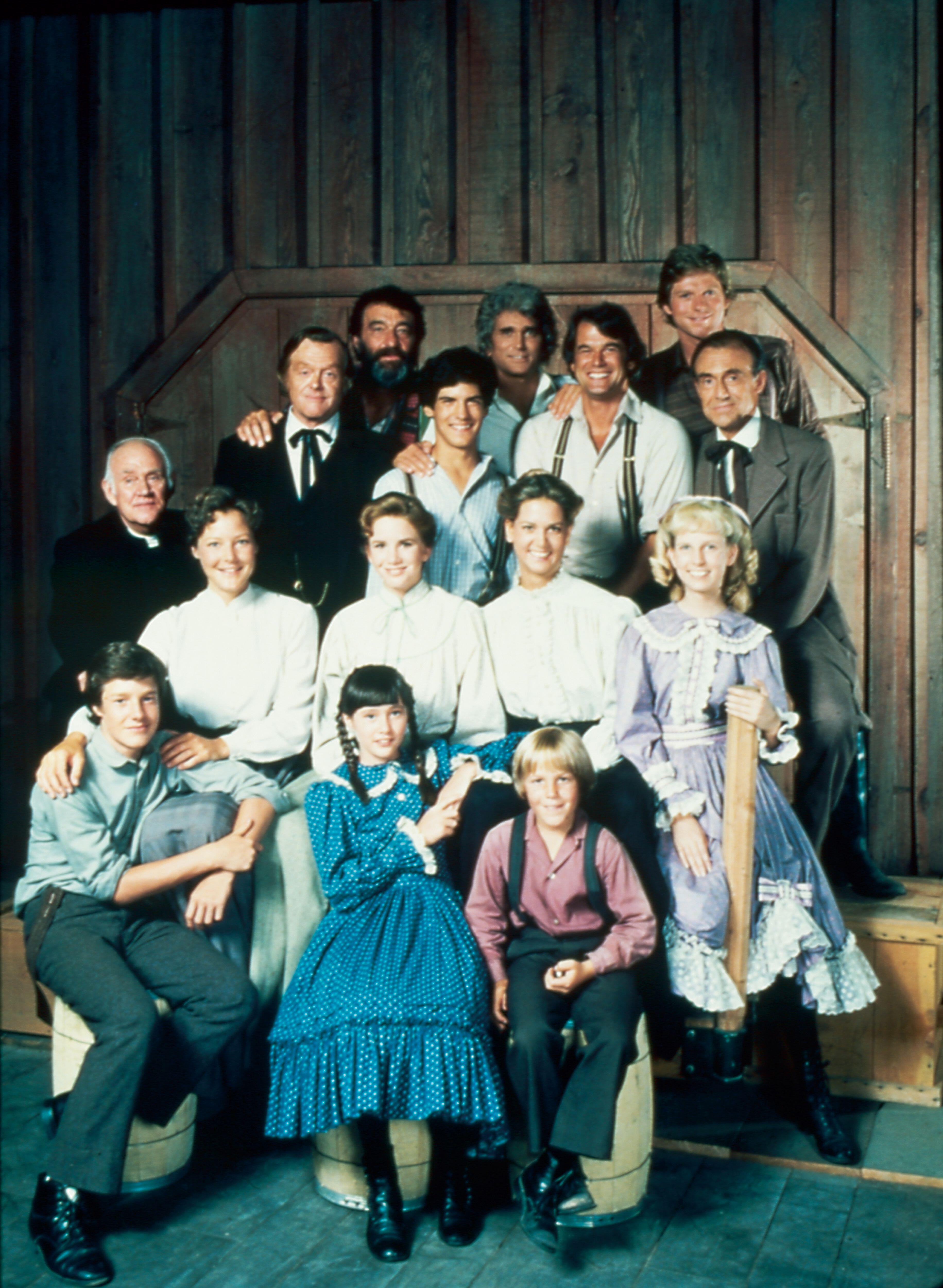 Michael Landon and Shannen Doherty in Little House On The Prairie (Celluloid Planet/Alamy/PA)