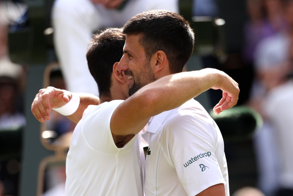 Djokovic said Alcaraz was ‘on fire’ in the Wimbledon final