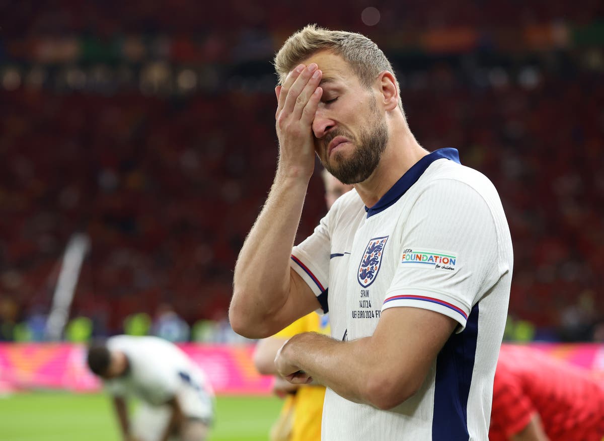 Spain v England player ratings as Kane fails to make an impression on Euro 2024 final