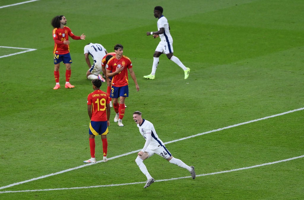 Palmer scored off the bench but England suffered defeat