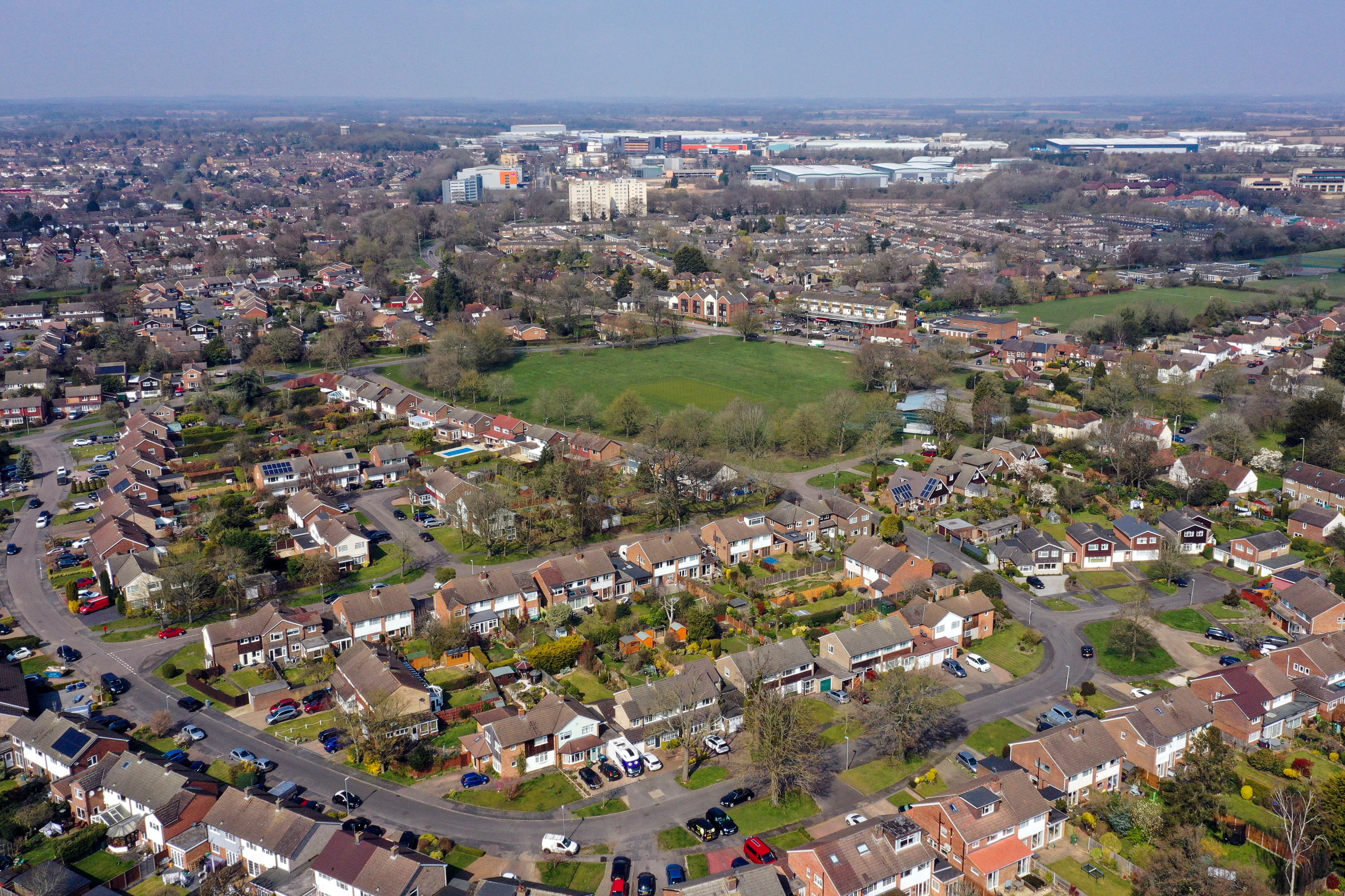 The average price tag on a home has dipped by more than usual for the month of July, Rightmove said (Steve Parsons/PA)