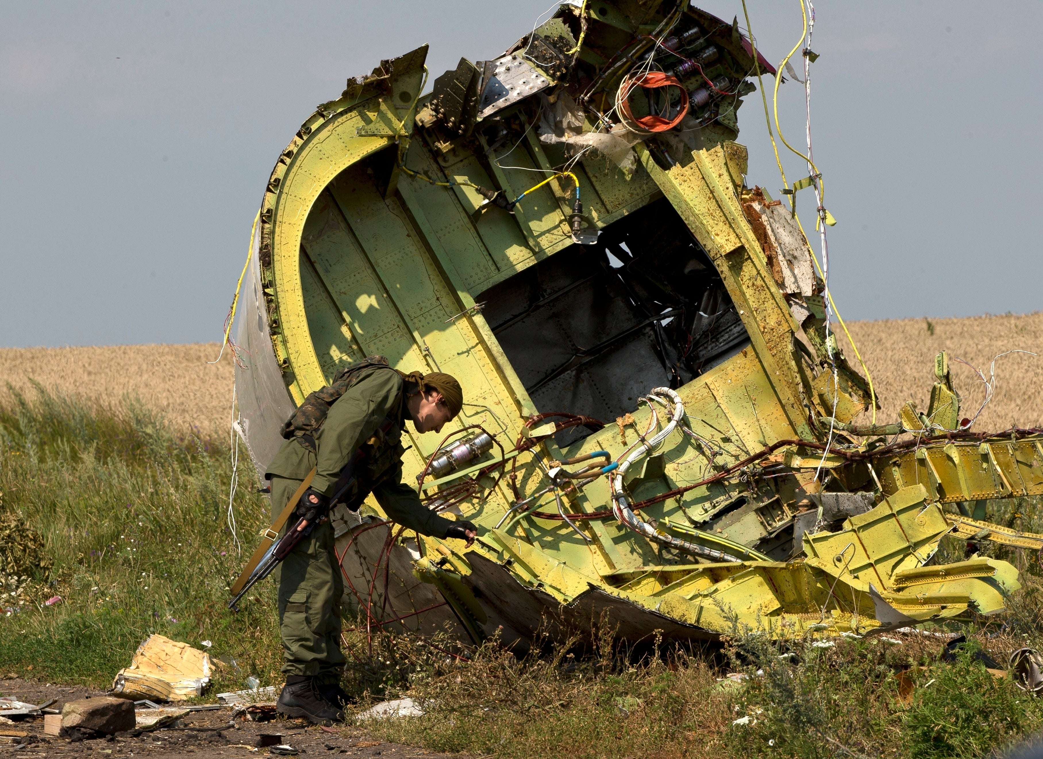 A Russian missile is said to have shot down flight MH17