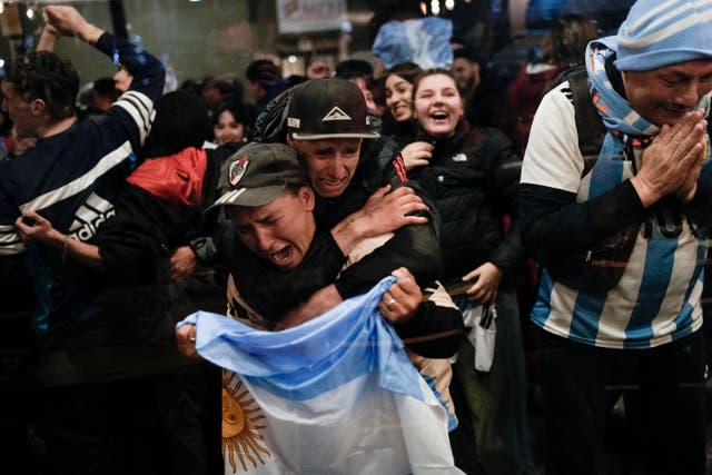 APTOPIX Argentina Copa America Soccer