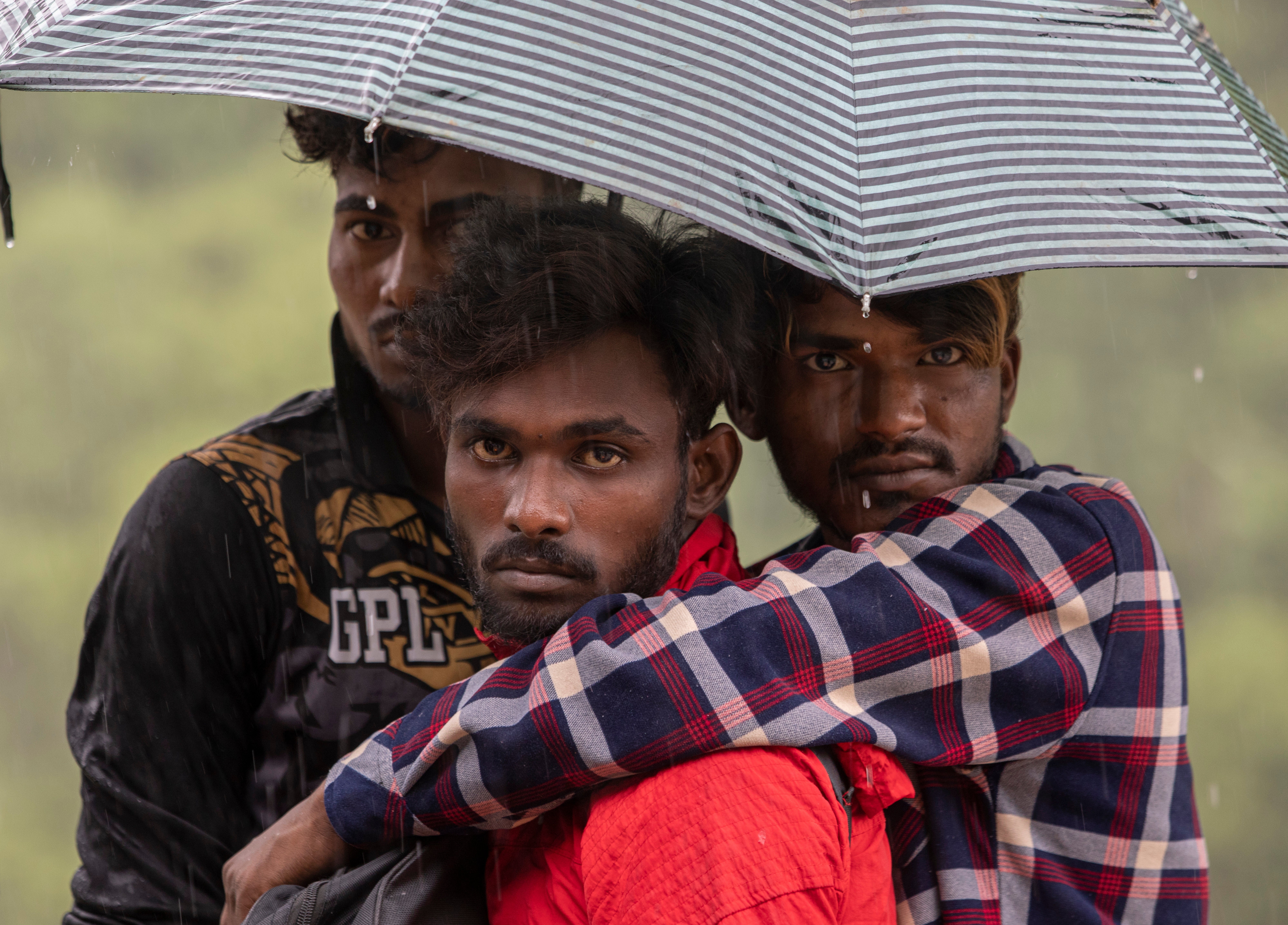 <p>Relatives of a missing passenger watch as emergency workers conduct a search and rescue operation near Simaltal in Nepal  </p>
