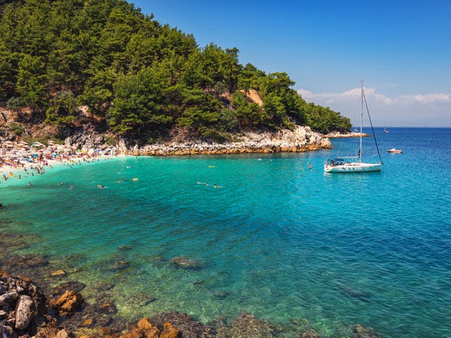 <p>The real appeal of Thassos is all about the coast, with some excellent beaches</p>