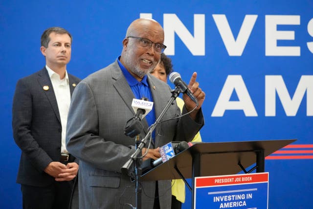 <p>Rep. Bennie Thompson speaks during a news conference at Hinds Community College on June 21. He has stated one of his staff members is no longer in employment following posts made about Trump’s assassination attempt</p>