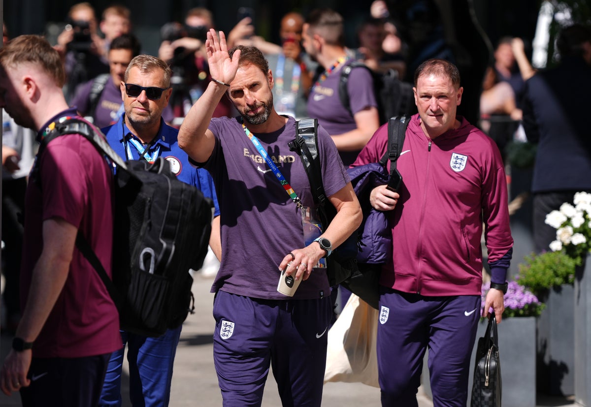 Watch live: England football team arrive at Stanstead Airport after Euro 2024 final defeat