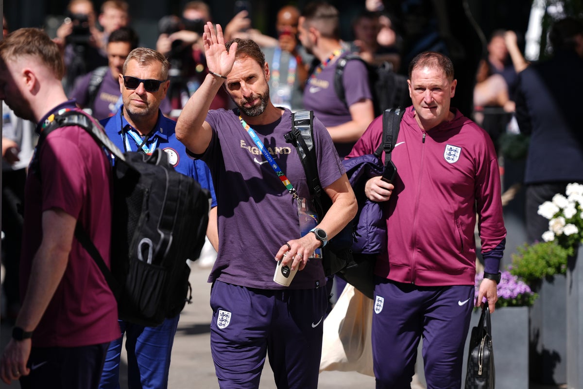 Watch: England football team arrive at Stanstead Airport after Euro 2024 final defeat