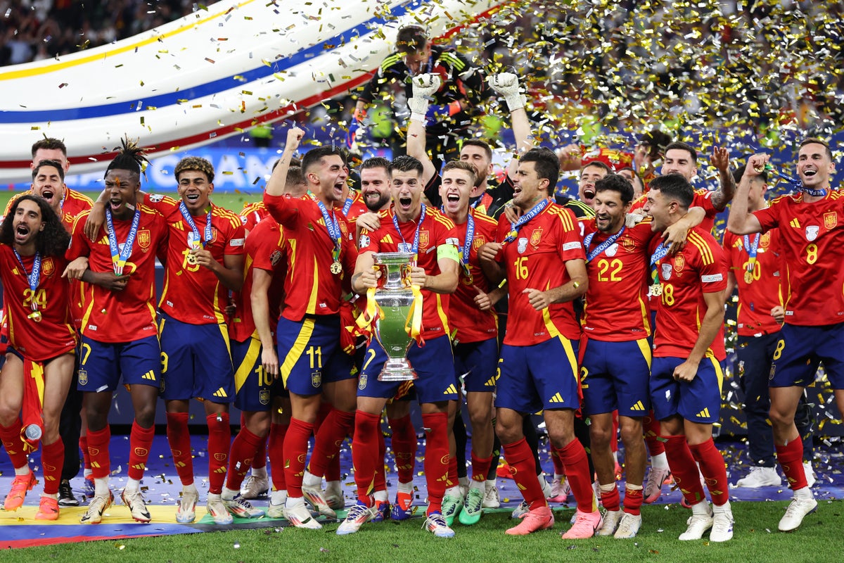 Watch live: Euro 2024 winners Spain arrive in Madrid ahead of parade