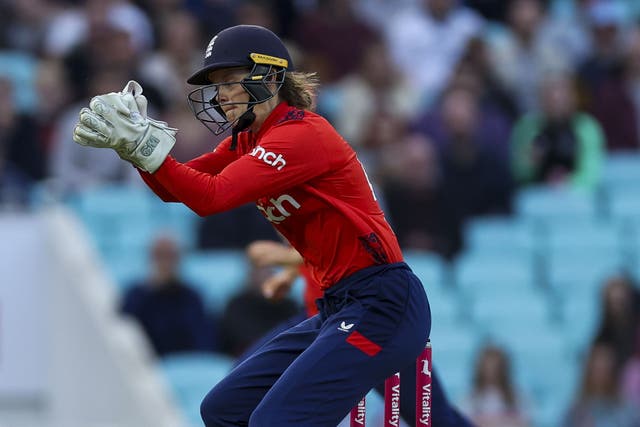 Amy Jones is regarded as one of the best wicketkeepers in the world (Steven Paston/PA)
