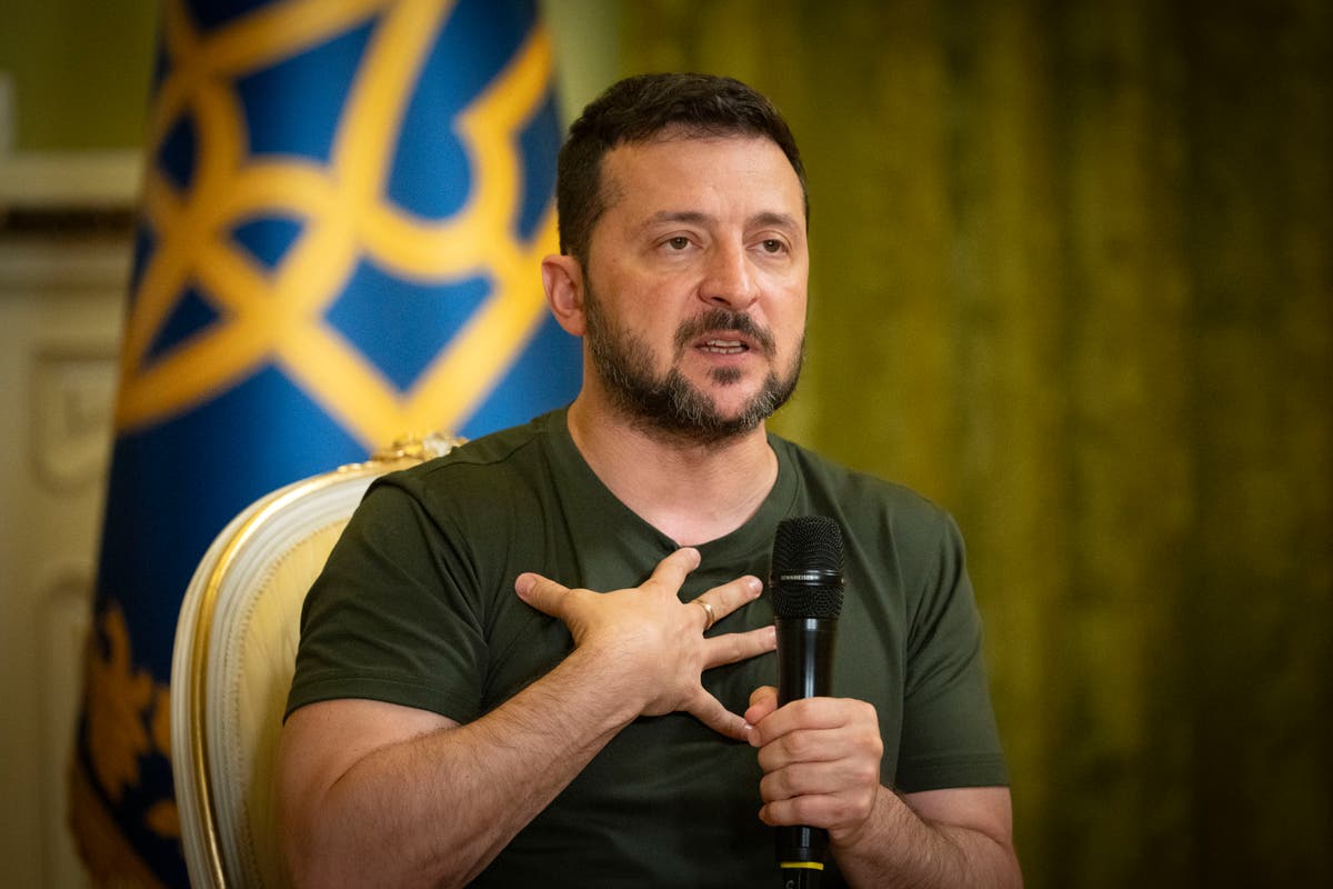 Zelensky pleads for more F-16 fighter jets and air defences to protect Ukraine