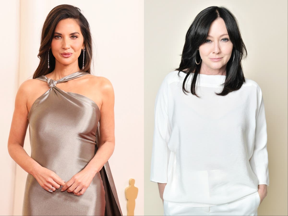 Olivia Munn reveals how she and Shannen Doherty &lsquo;bonded&rsquo; through breast cancer in sweet tribute