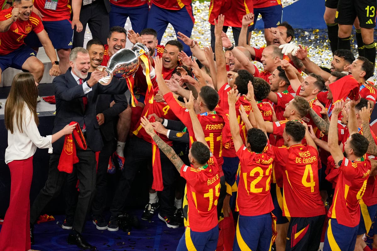 Watch live: Spain celebrates winning Euro 2024 with huge parade in Madrid Watch live: Spain celebrates winning Euro 2024 with huge parade in Madrid