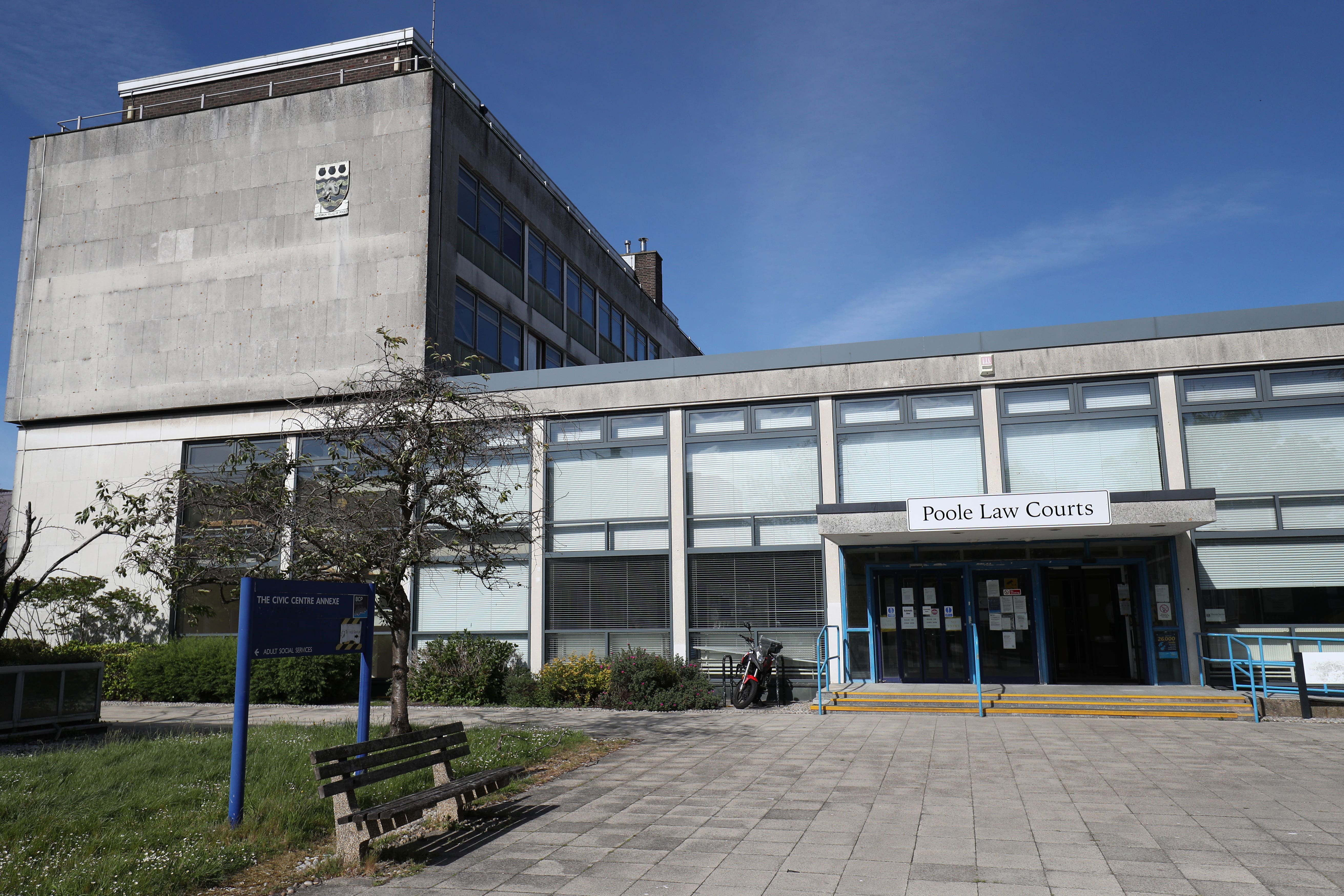 Poole Magistrates’ Court in Dorset (Andrew Matthews/PA)