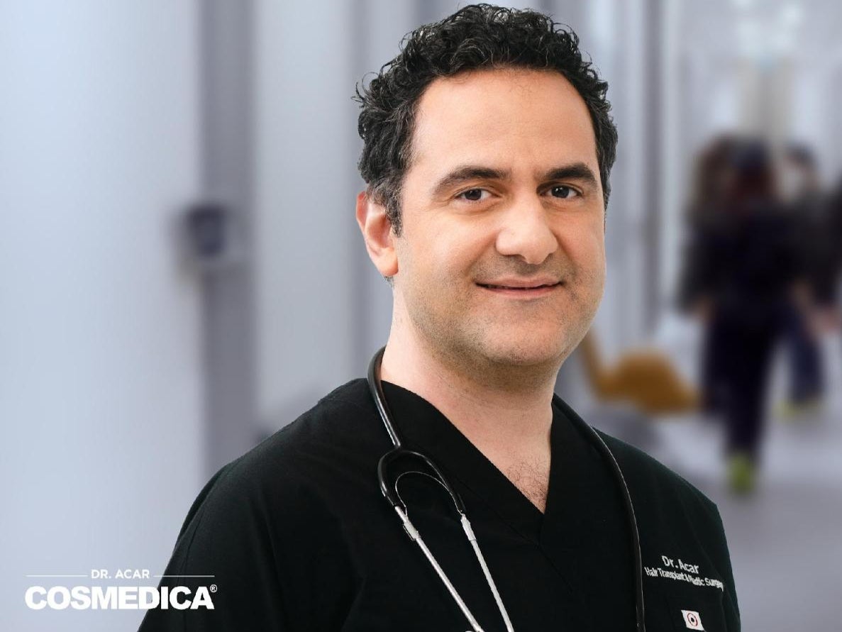 Dr. Levent Acar, founder of Cosmedica Clinic, is one of the pioneers of hair transplants in Turkey