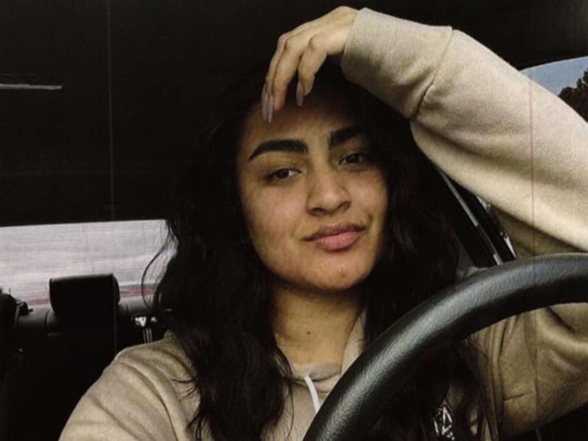 A 25-year-old Californian woman went missing just after she texted her sister &lsquo;good morning&rsquo;