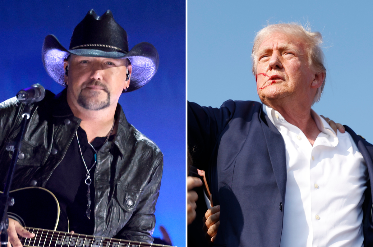 Jason Aldean dedicates a controversial attack to Trump after the assassination